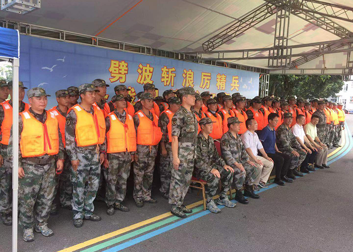思邁奧應急通信設備成功助力佛山順德區民兵應急救援演練！
